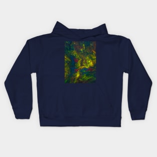 Clouds of Yellow Kids Hoodie